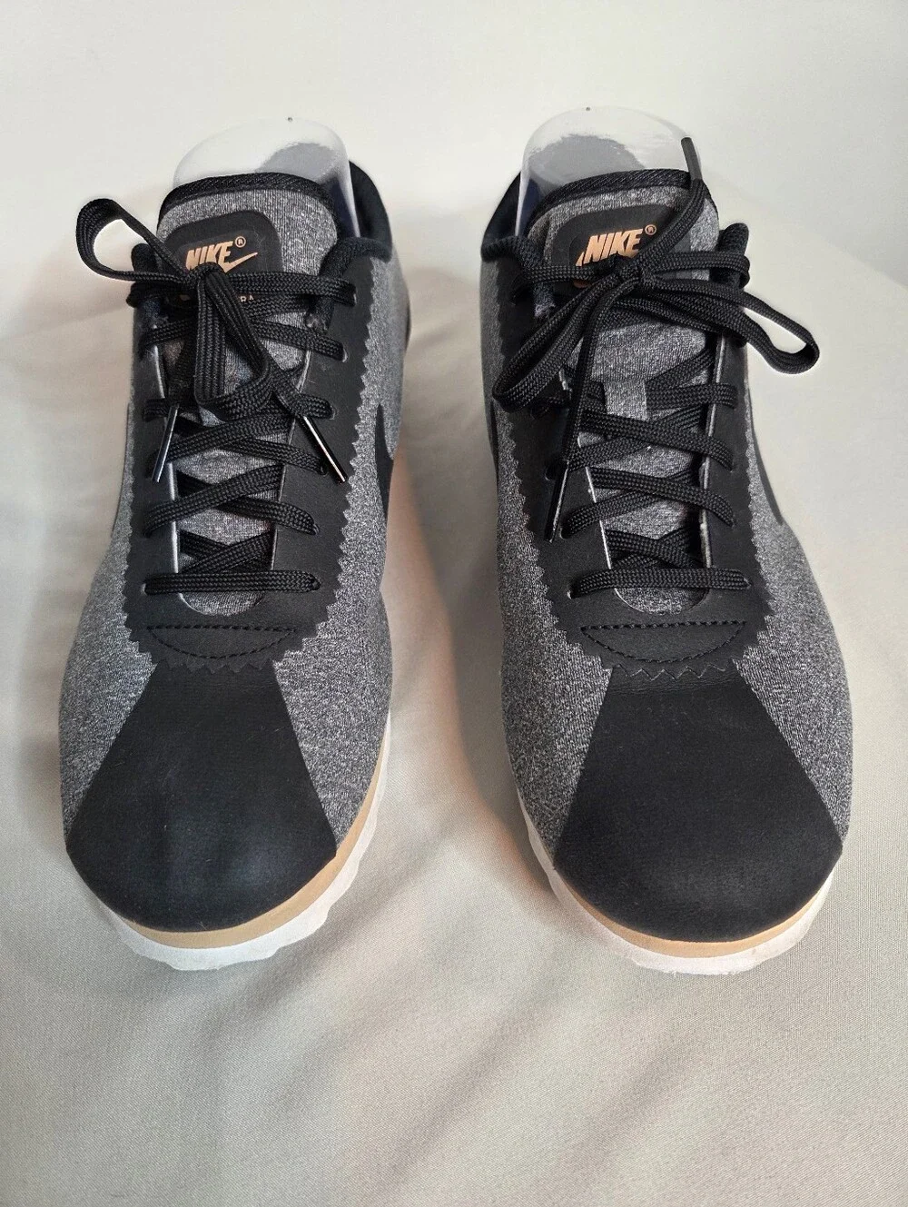 Nike Cortez Ultra SE Women's Sneakers Gray Black Tan Running Shoes Size 8.5